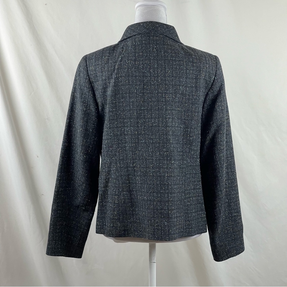 Pendleton Gray Wool Silk Blend Double Breasted Ja… - image 5